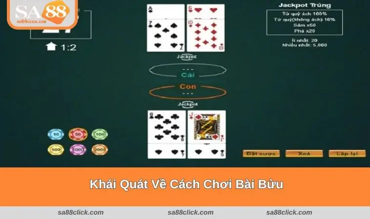 khai quat ve cach choi bai buu Khái quát về cách đánh bài bửu