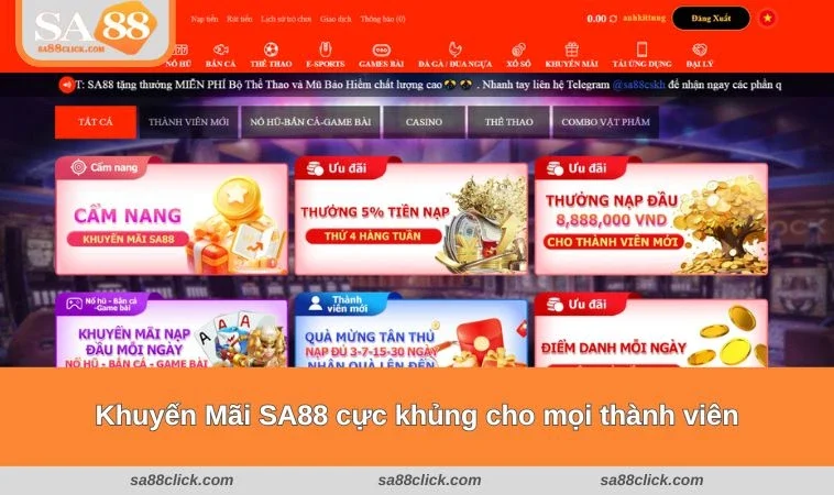 sa88 3 Cơ hội giúp gia tăng nguồn vốn cược cũng như nâng cao khả năng chiến thắng